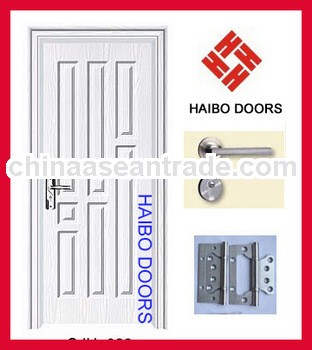  PVC inner door with frame, casing, lock, hinges (HB-023)