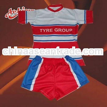 manufature Breathable rugby uniform