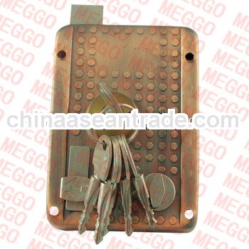 standard rim door lock