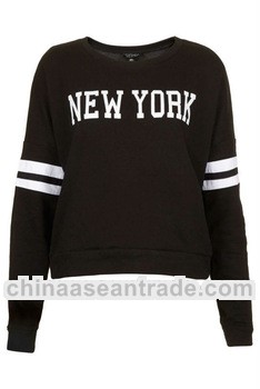 wholesale High quailty girl's New York baseball sweatshirt