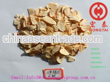 Chinese Dehydrated Garlic Flake With Kosher Certificate