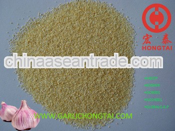 Chinese Dehydrated Garlic Granules KOSHER Approved