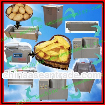 Chinese excellent quality industrial potato chip machine