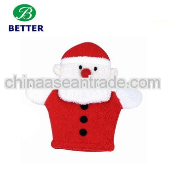 Christmas gift sponge glove