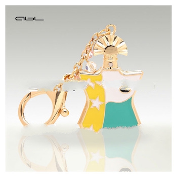 Christmas promotion item, keychain solid perfume case