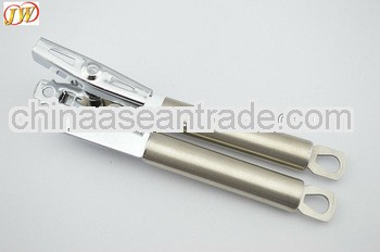 Chrome quick and easy can opener with soft handle can opener kitchen tool