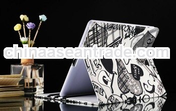 Classic Flower Pattern Protection Case for iPad 2