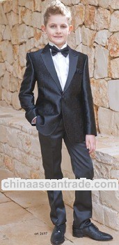 Classical fashion design boy shiny suit