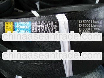 Classical wrapped conveyor belt for gravel