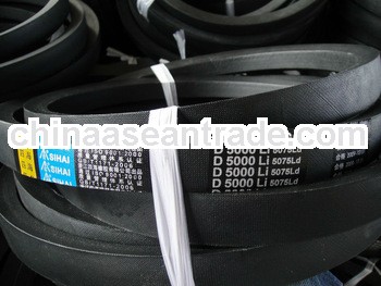 Classical wrapped rubber belt transporter