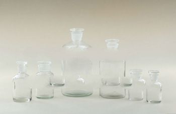Clear Reagent Bottle For Laboratory