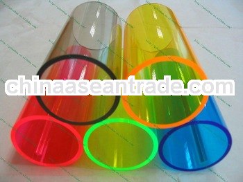 Clear color Plastic Tube ,acrylic pipes,PMMA stick
