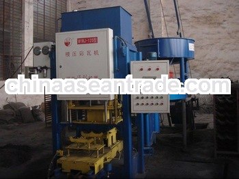 Color Concrete Roof Tile Machine With Capacity 3800-4300 pcs/day