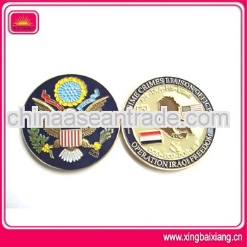 Colorful custom metal soft enamel badge