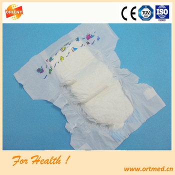 Comfortable cover and super dry surface baby diaper