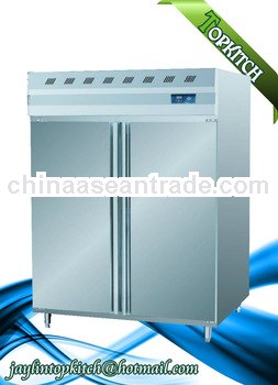 Commercial stainless steel two doors refrigertor