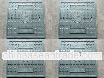 Composite square manhole cover