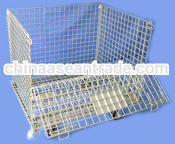 Container with casters