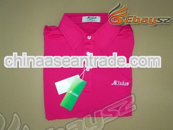 Contemporary most popular 100% polyester golf t shirts