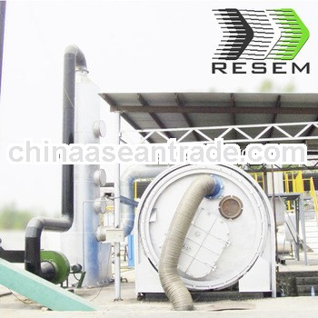 Continuous Plastic Pyrolysis Plant Production Line