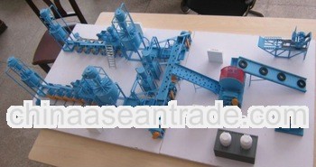 Continuous Waste Tire Recycling Machine