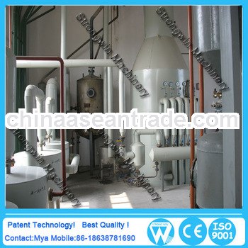 Continuous physical soya oil refining equipment