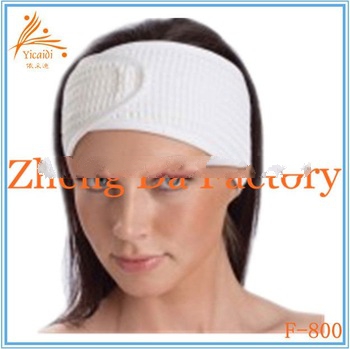 Cotton headband for spa/beauty