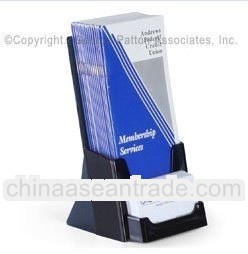 Countertop Brochure Holder With Business Card Pocket