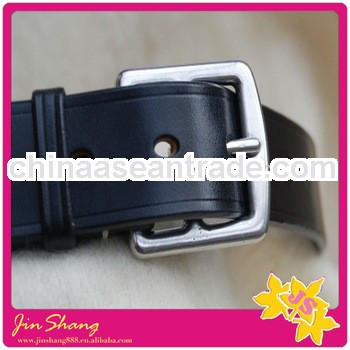 Cowhide material Genuine leather belt oem order available