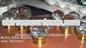 Crystal Brass Knob Glass Cabinet Knob Crystal Door Knob