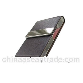 Custom Delicate Leather Business Card Box