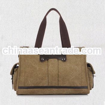 Custom accept canvas mens messenger bags