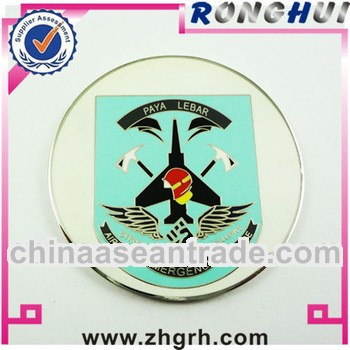 Custom bon metal stamping airport dealers coins