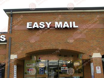 Custom channel letters designed and lighted any way you'd like