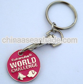 Custom cheap trolley coins with high quality