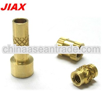 Custom cnc turning brass parts and brass knurled nuts