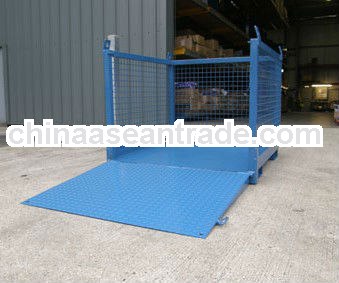 Custom heavy duty powder coated folding pallet stillage
