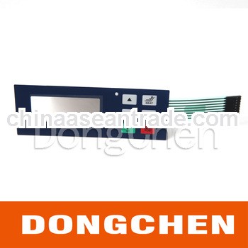 Custom led push button PVC membrane switch supplier