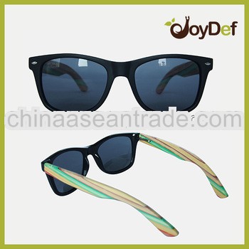 Custom polarized wooden sunglasses plastic bamboo sunglasses polarized lens