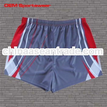 Custom sublimated rugby shorts for team