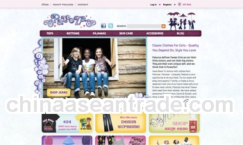 Customize Sportswear website service, internet shop shopping online web site