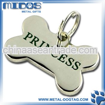 Customize Stainless steel laser engraved dog tag, dog tag
