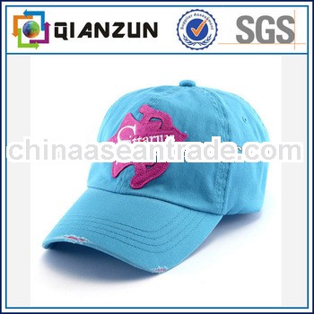 Customized Fashion Appliqued Embroidery Sport Cap