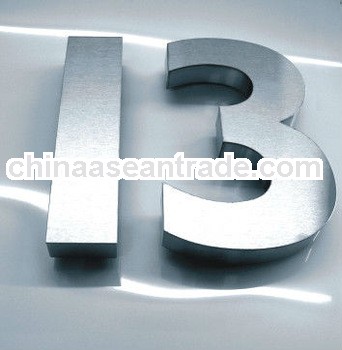 DC5V stainless steel Led letter signs