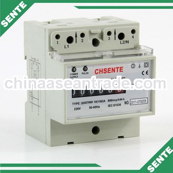DDS7666 single-phase din rail energy meter