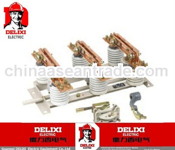 DELIXI 10KV 1000A GN19-10 Series Indoor High-Voltage isolator switch Isolating Switches/Indoor AC hi