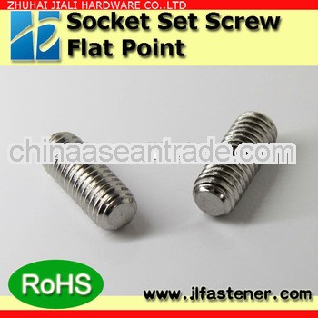 DIN 913 ss304 all kinds of flat point set screw