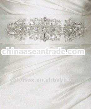 DIY Wedding Accessories Belts Crystal Satin Wedding Sashes
