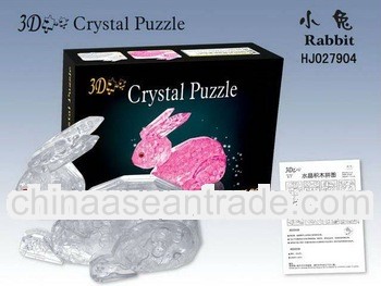 DIY crystal puzzle rabbit,HJ027904