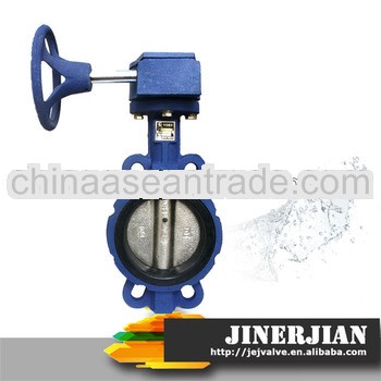 DN50-600 PN10/16 Gear Box Butterfly Valve